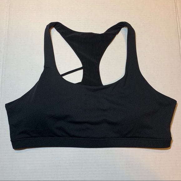 Fabletics black Racerback sports bra - Picture 2 of 9